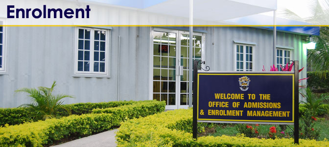 Registration and Enrolment Terms — UTech, Ja.