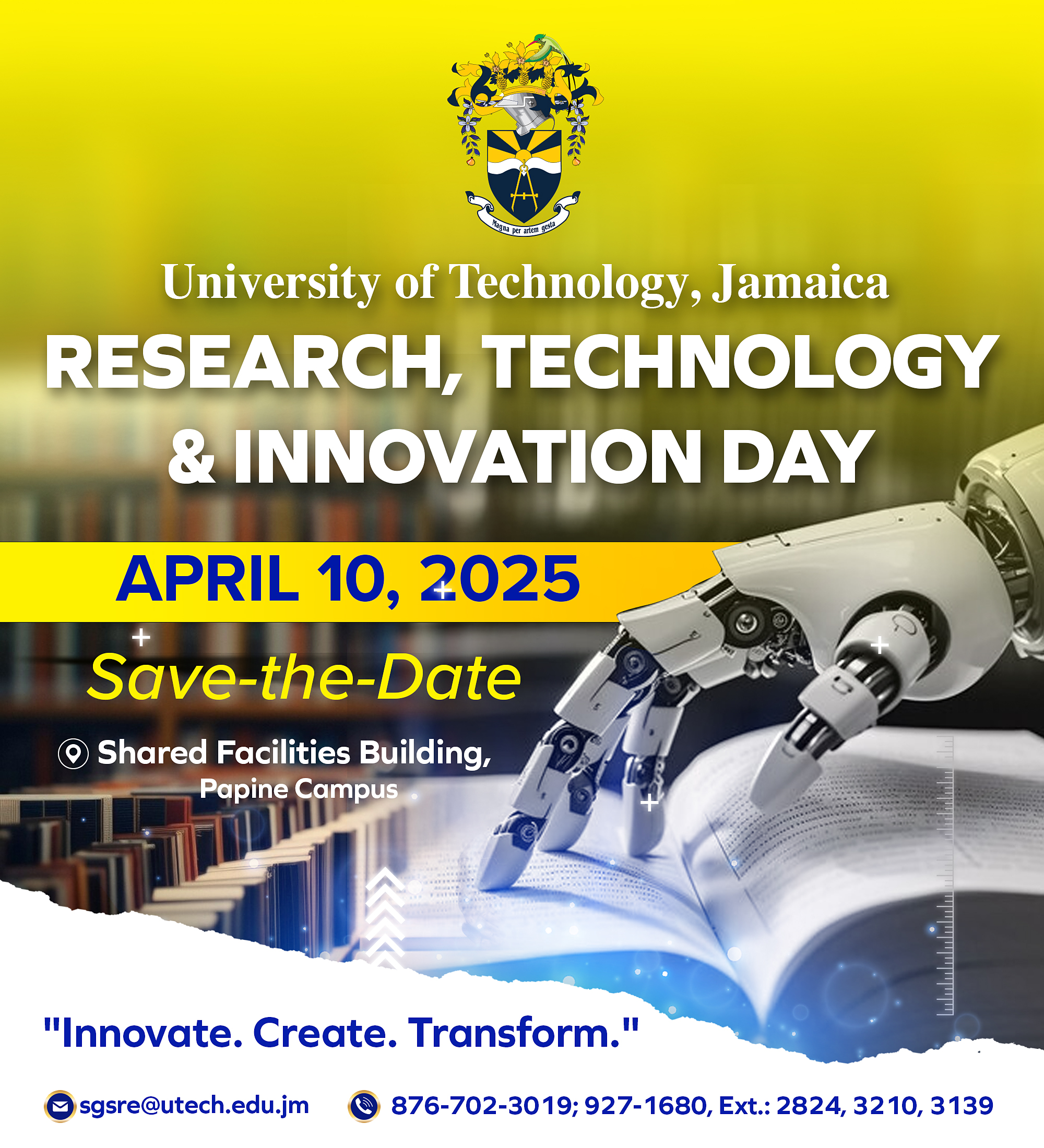 UTech, Jamaica’s Research Technology and Innovation Day returns in April